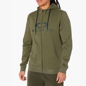 Oakley Zip Up Hoodie Hunter Green Medium